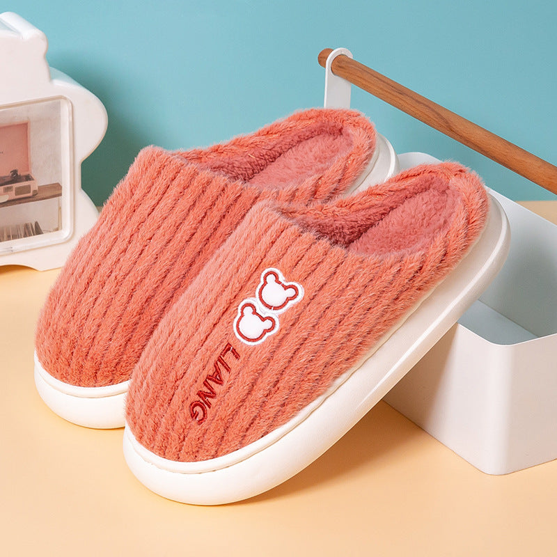 Wholesale Winter Cotton Slippers for Home Use Warm Cotton Slippers